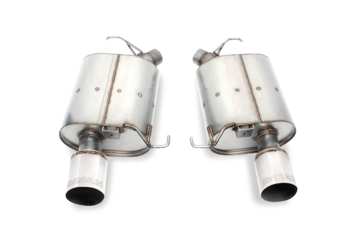 DINAN Free Flow Axle-Back Exhaust - 2011-2016 BMW 535I
